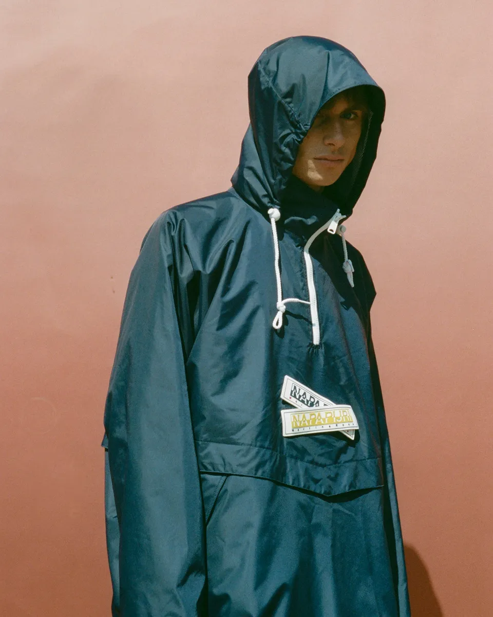 Martine Rose Rainforest Jacket giacca Naval Blue leggera