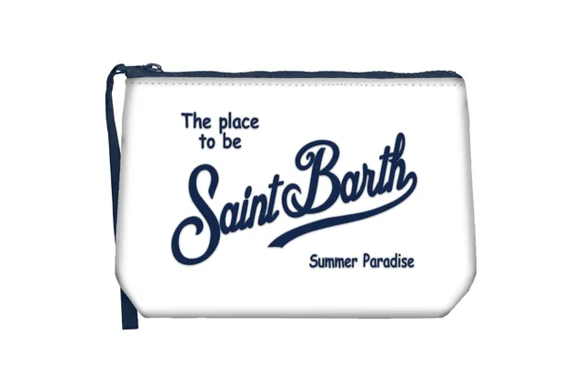 MC2 Saint Barth Aline Pochette Bianco Navy Scuba