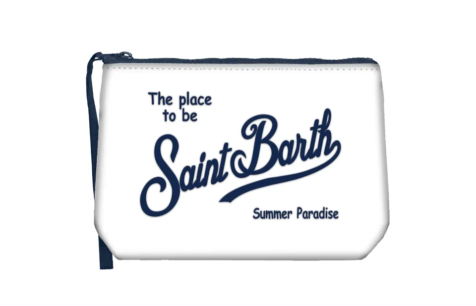 MC2 Saint Barth Aline Pochette Bianco Navy Scuba