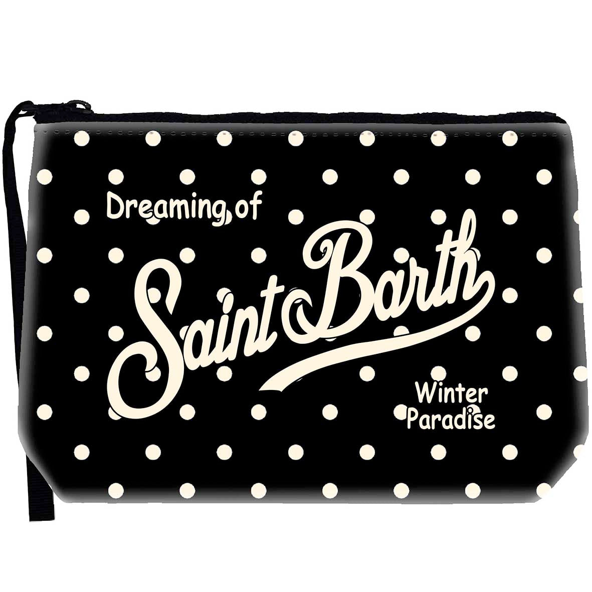MC2 Saint Barth Aline W Pochette Nero Pois Scuba