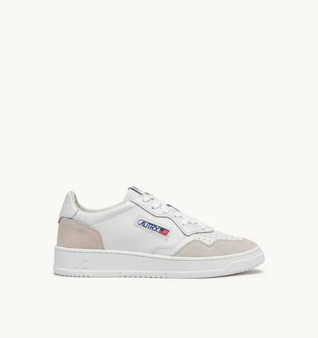 Autry Medalist Low AULM-LS30 sneakers bianco beige pelle