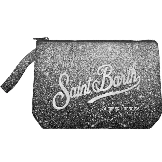 MC2 Saint Barth Aline Lurex L 02999L Pochette Nera Sera