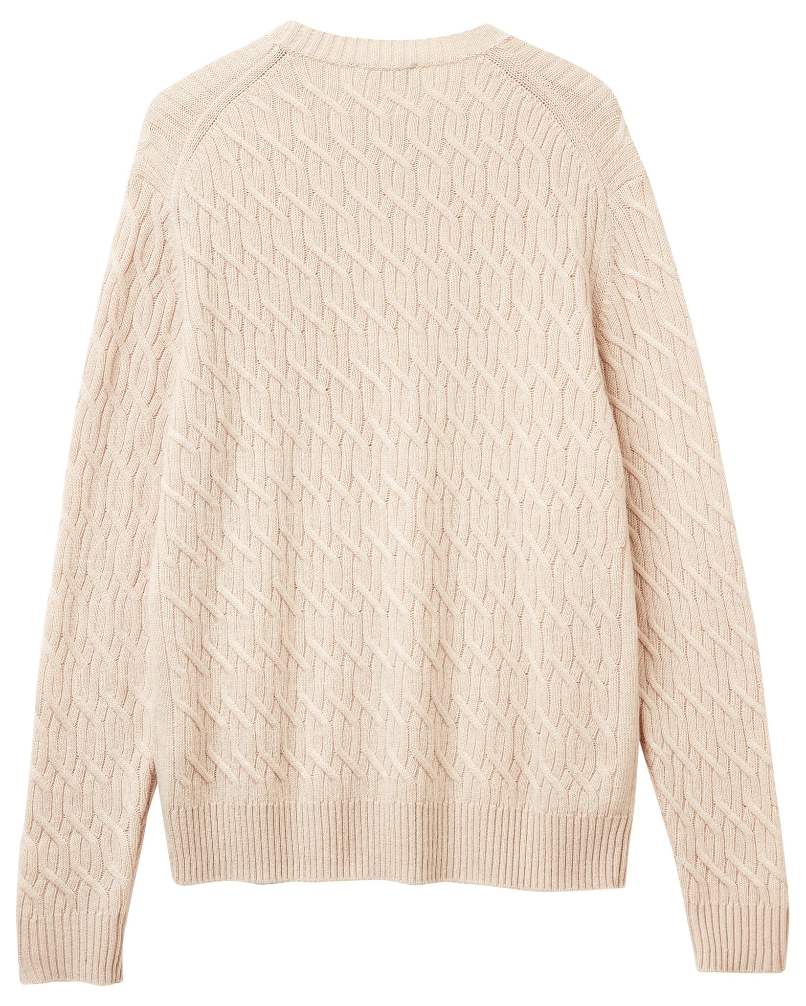 Benetton Maglieria Maglia Girocollo Uomo M Trecce
