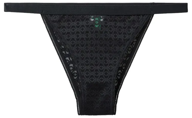 Benetton Slip 3EQ91S018 Brasiliano Donna Nero