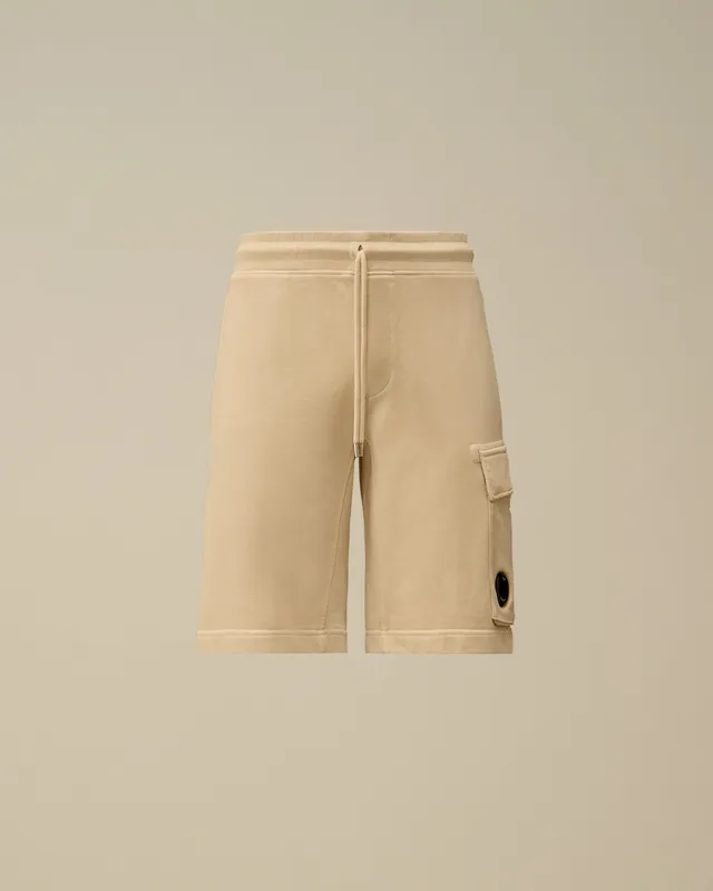 C.P. Company 20CMSB741A Bermuda Cargo Cotone Frozen Dew White