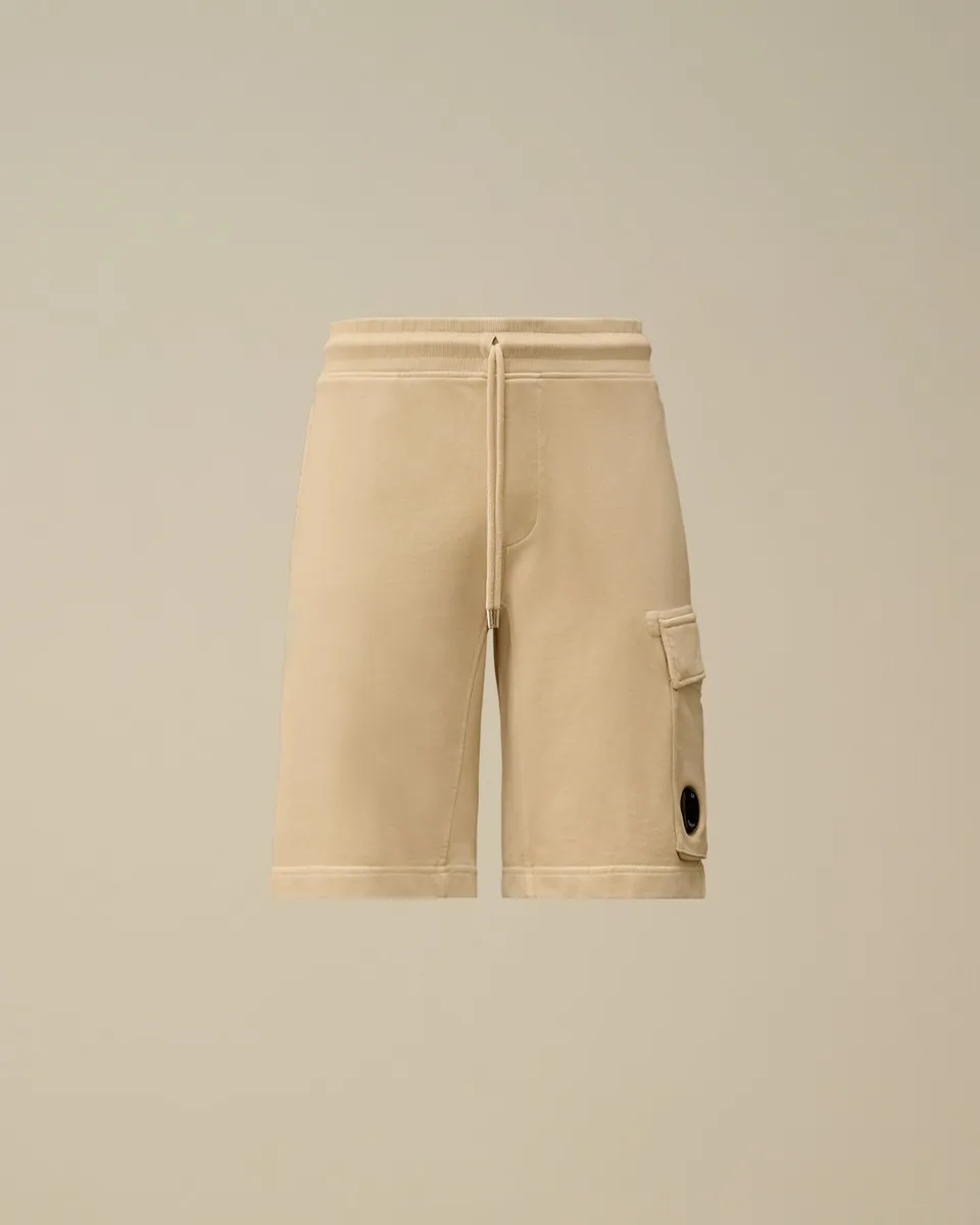 C.P. Company 20CMSB741A Bermuda Cargo Cotone Frozen Dew White