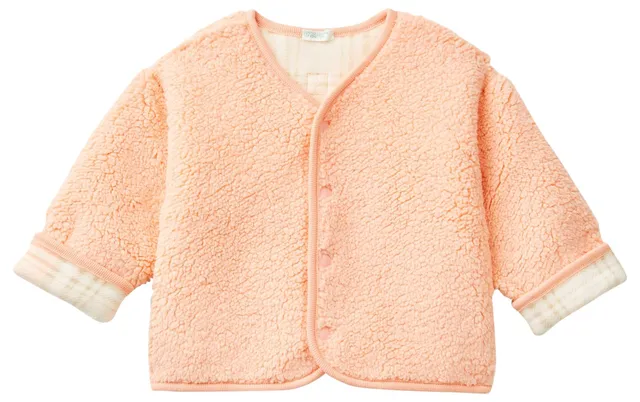 Benetton Cardigan Bomberino Pelliccia 62 Bimba