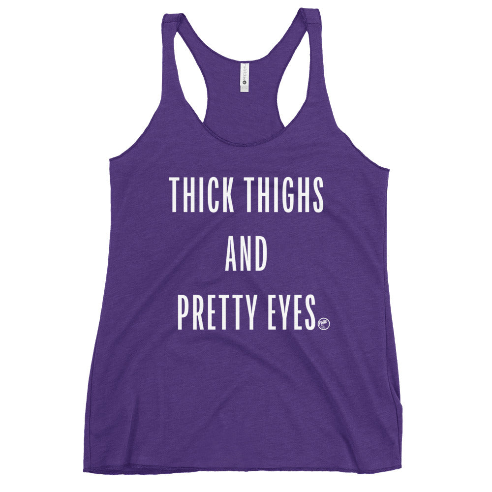Pure Trash Thick Thighs canotta donna Vintage Red misto