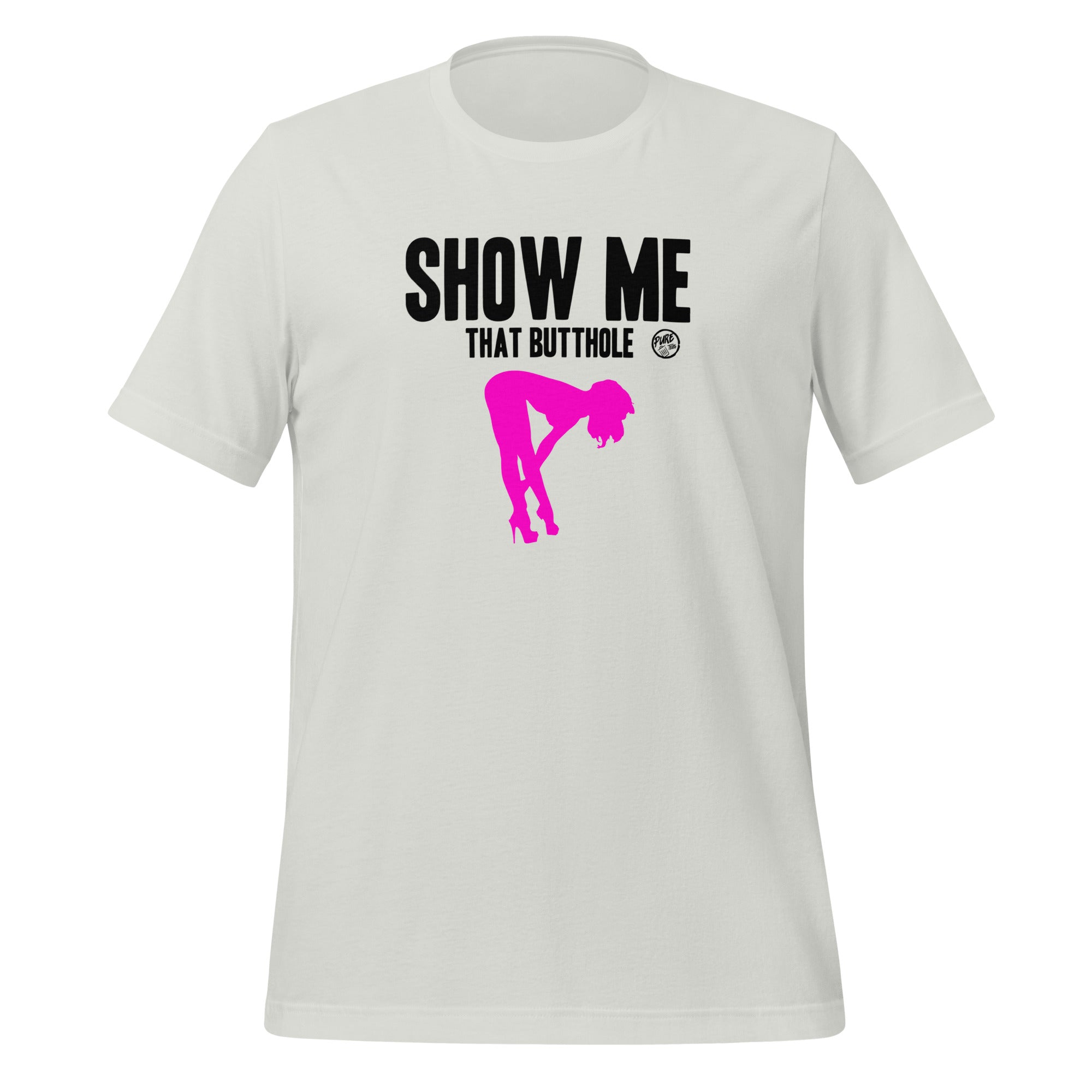 Pure Trash Show Me That Butthole t-shirt uomo verde