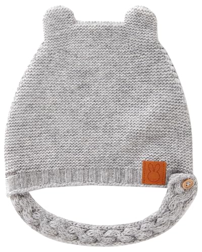Benetton Berretto in Maglia Neonato con Orecchiette