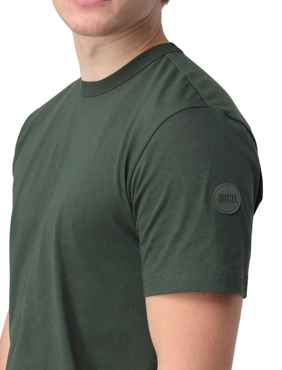 Colmar Frida 7529 T-Shirt Uomo Verde Jeep Cotone