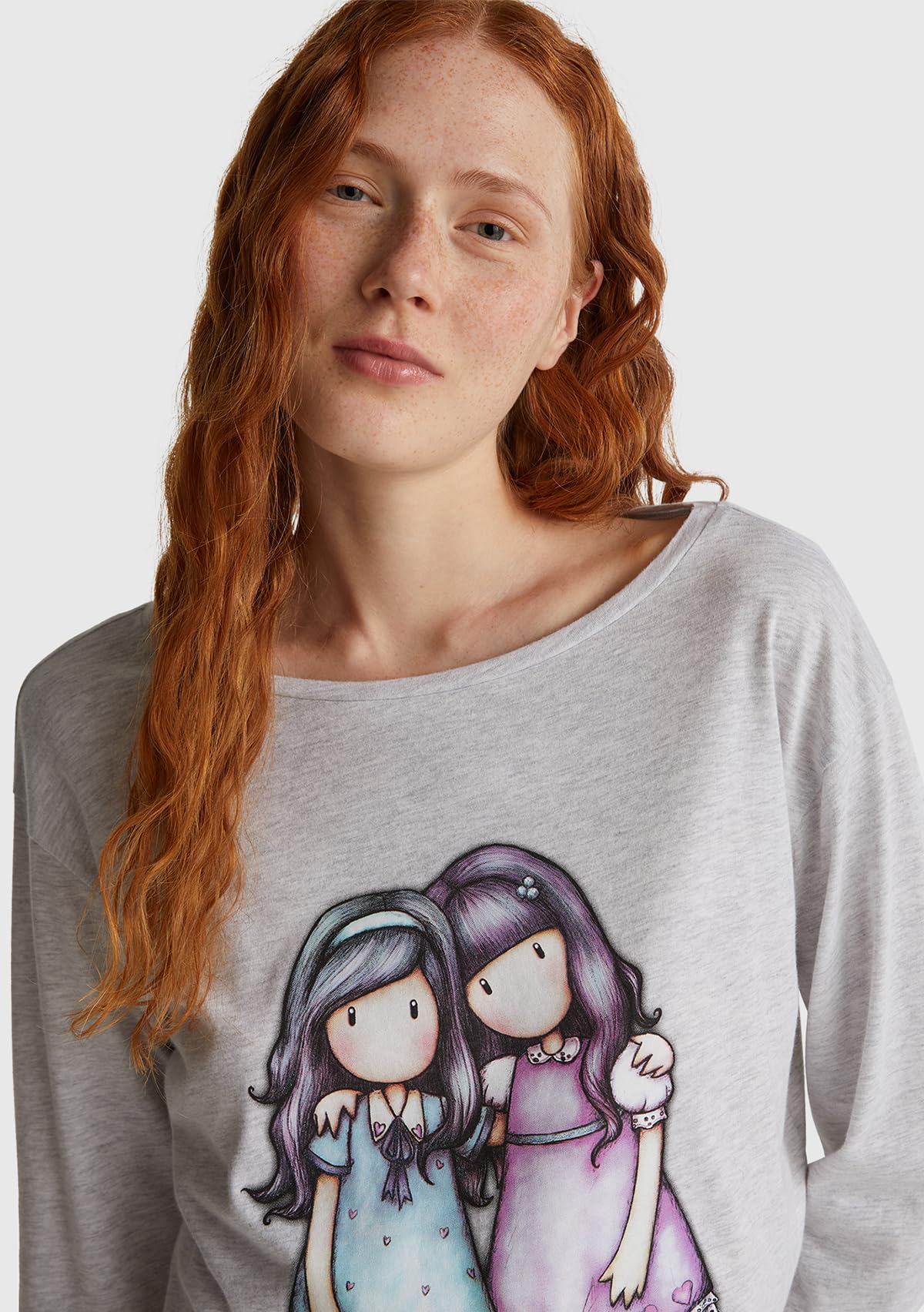 Benetton Intimo e Pigiami maglia pigiama donna viscosa Gorjuss