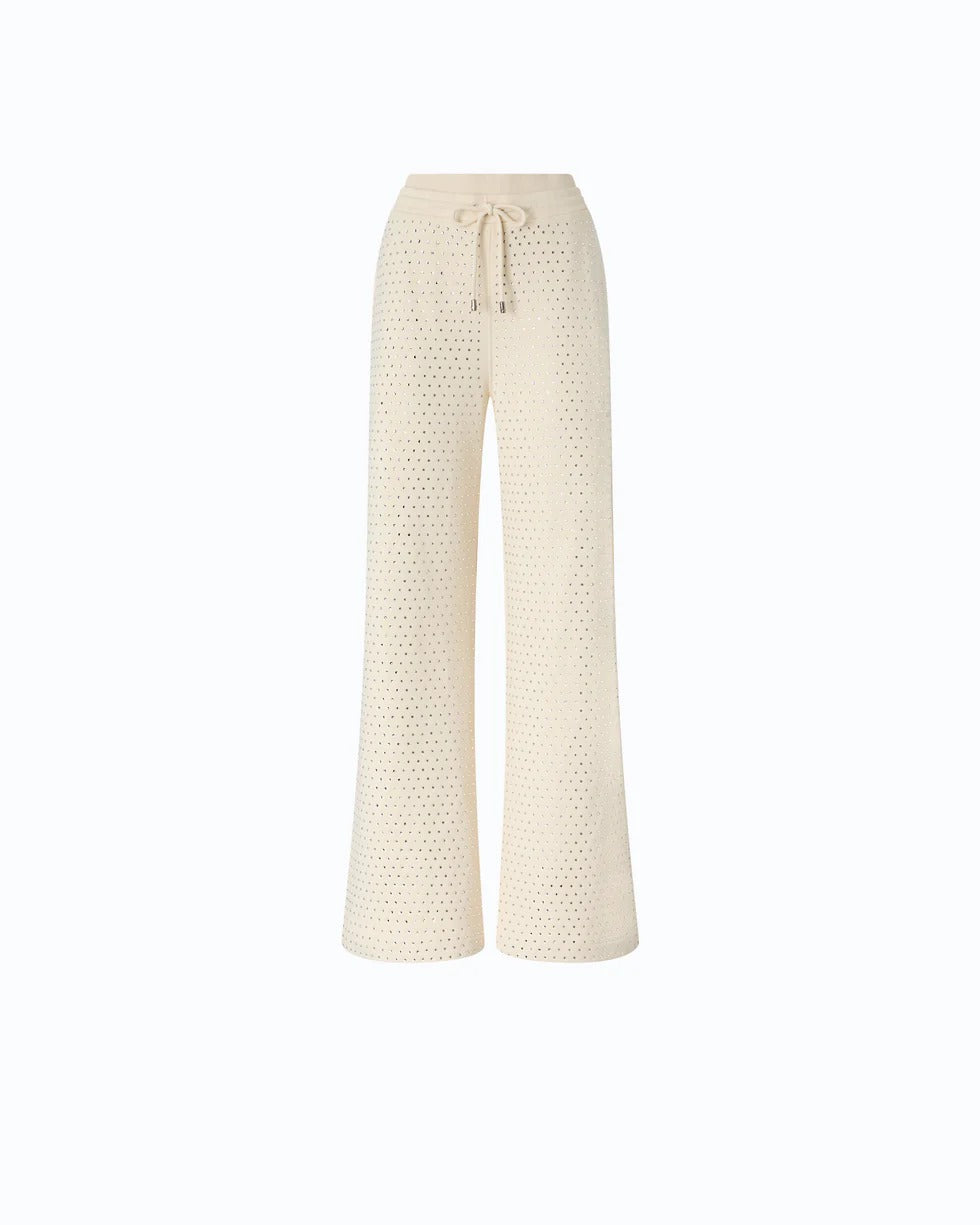 Pinko 107194-A3GT Pantalone Donna Cotone Beige