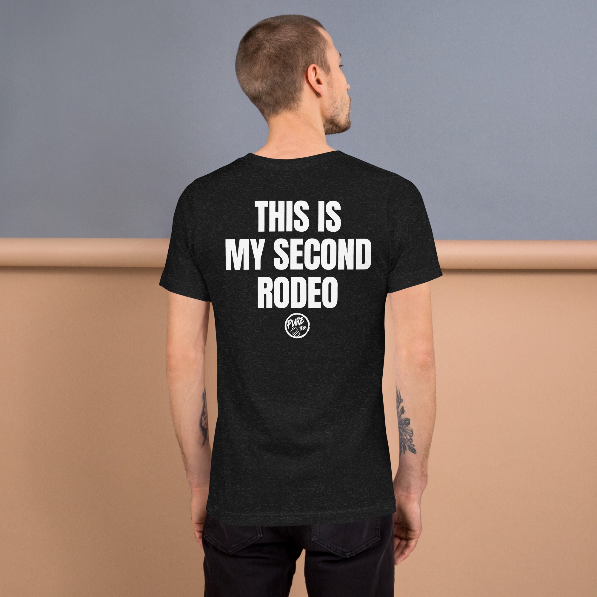 Pure Trash Second Rodeo t-shirt uomo cotone
