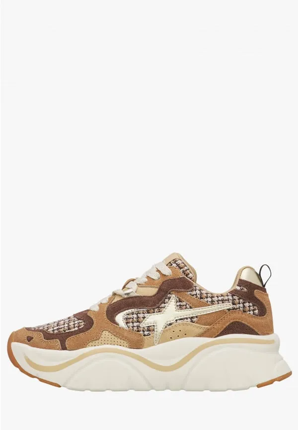 W6YZ Mia-W 2019468 08 Sneakers Donna Marrone Platform