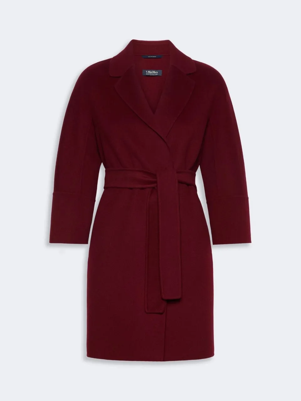 S Max Mara Arona ARONA002 Cappotto Donna Bordeaux