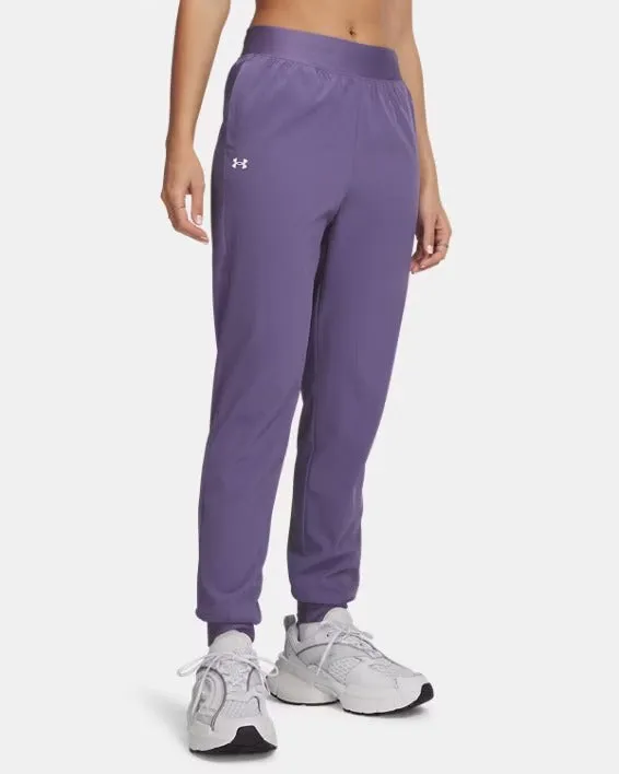 Under Armour Rival High Rise jogger viola poliestere XS-LG