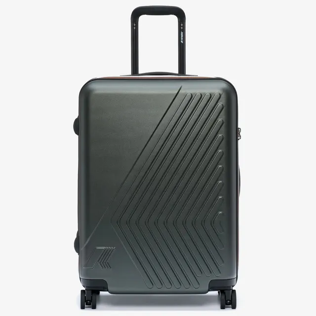 K-Way Eudoxieur K41351W trolley rigido green blackish 57 lt