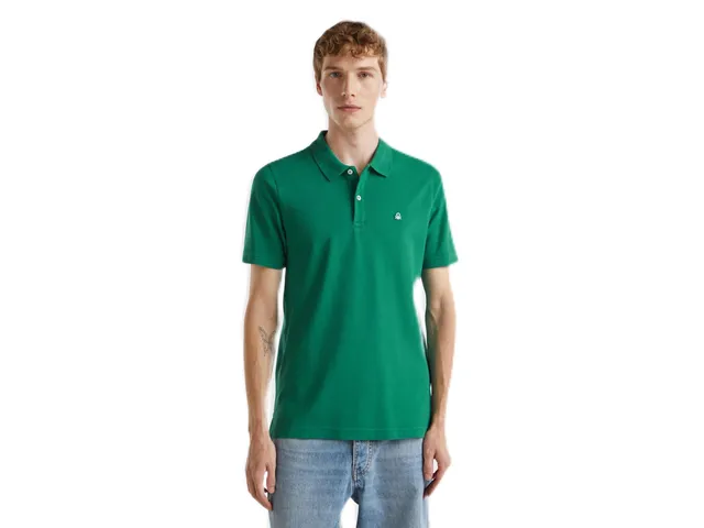 United Colors of Benetton Polo Uomo Manica Corta Cotone Casual