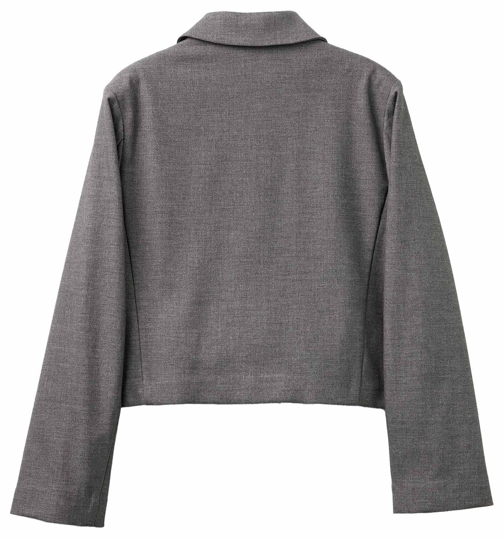 Benetton Giubbino 24t0dn09p Giacca Donna 38 Grigio