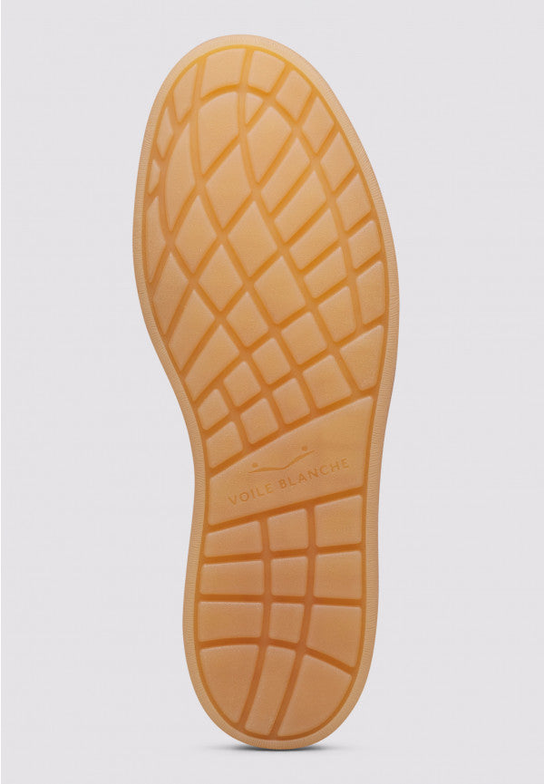 Voile Blanche Mind 02 Sneaker uomo latte cognac pelle