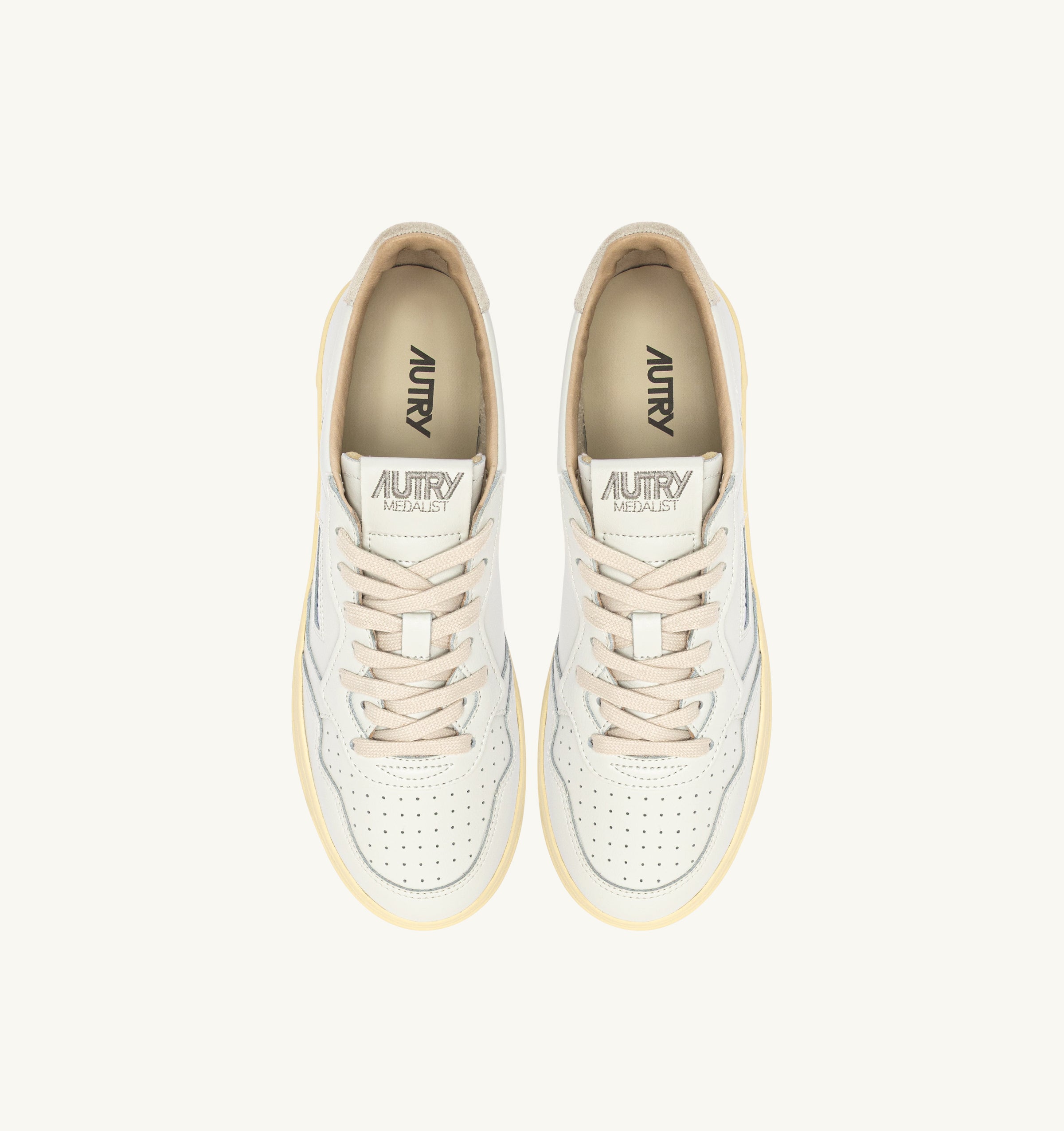 Autry Medalist Low AULM-BJ04 sneakers uomo bianco pelle