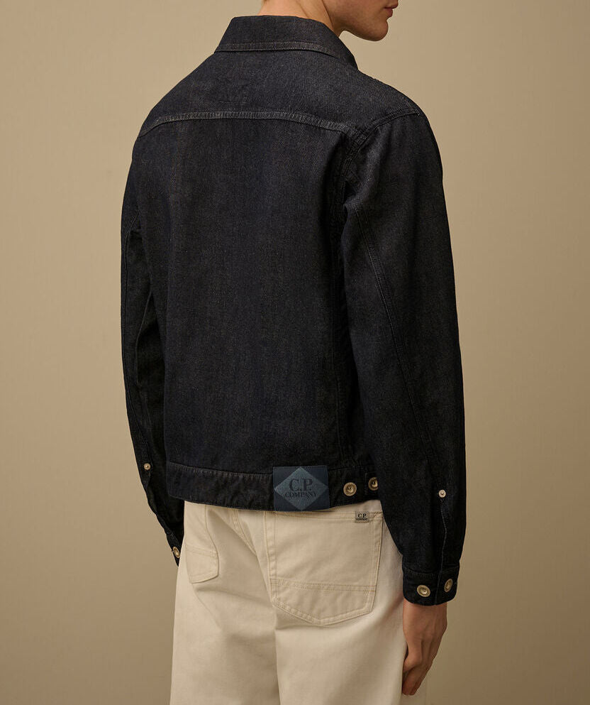 C.P. Company 20MOW161A Giacca Uomo Denim Blue cotone