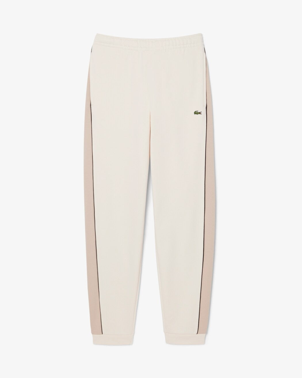 Lacoste XH0898 Jogger Uomo Beige Cotone Felpato