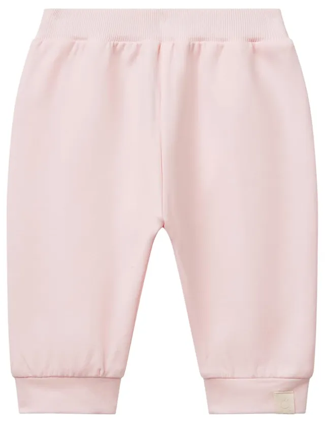 Benetton Pantalone Felpa Unisex Cotone Organico Carbon