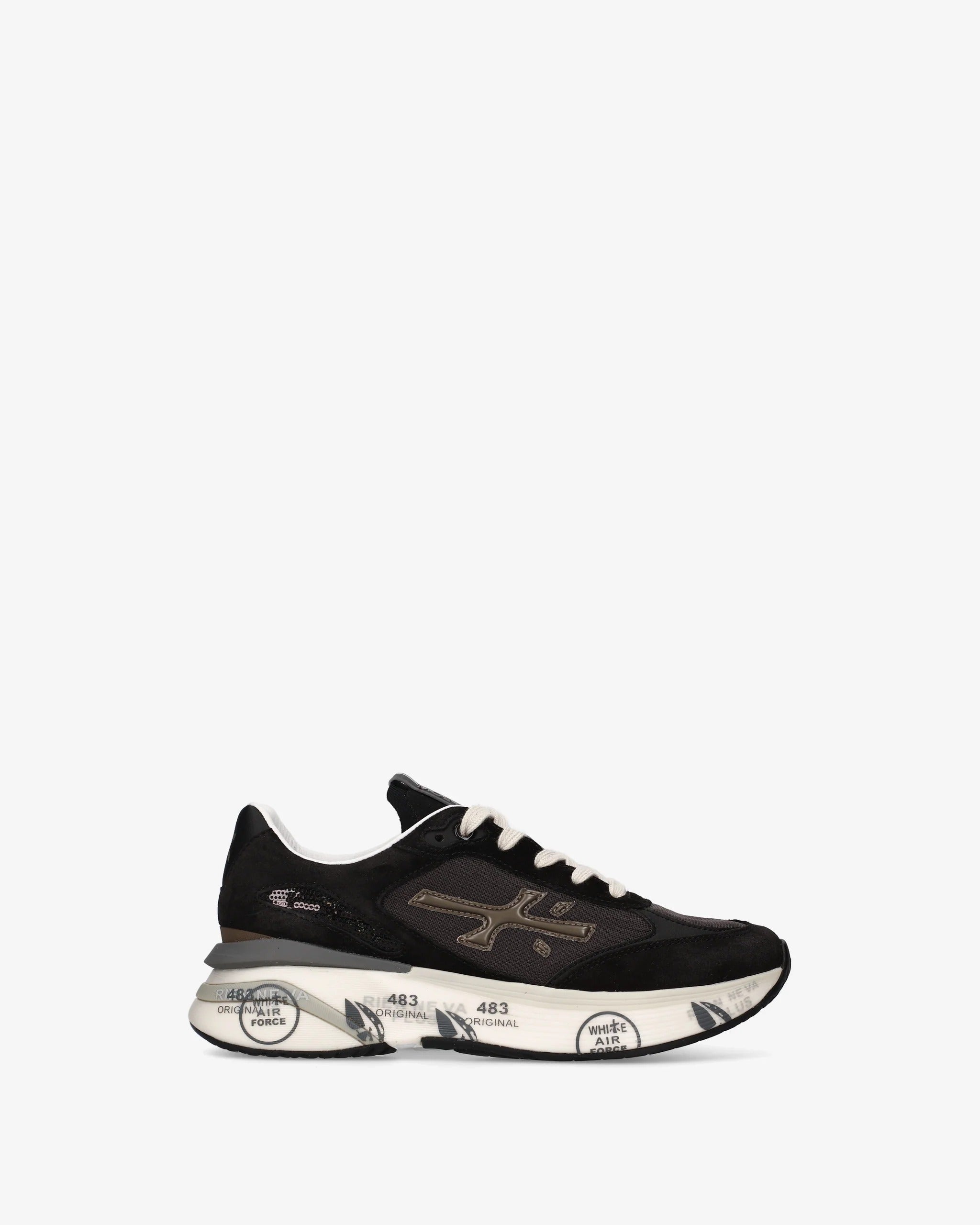 Premiata Moerun D 8304 sneakers donna nero nylon