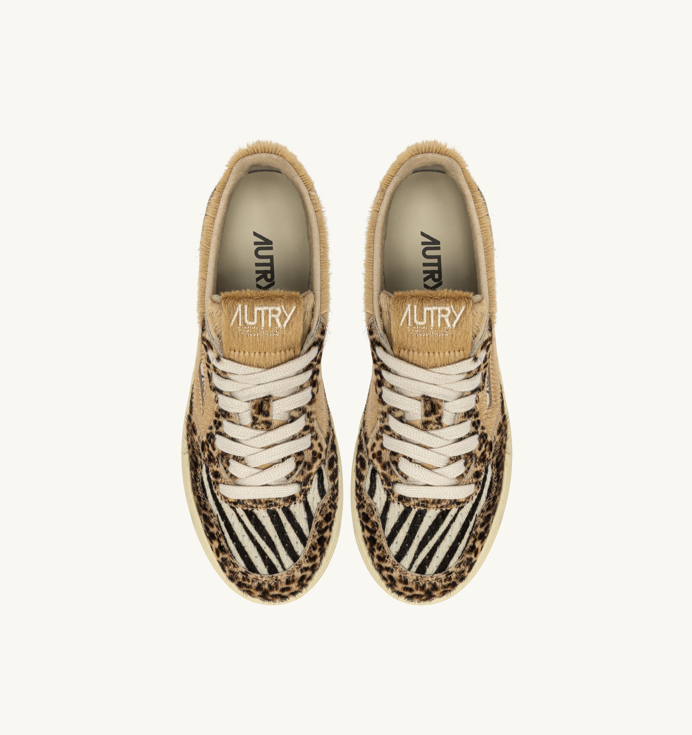 Autry Medalist Low AULW-JA02 sneakers donna Safari Leo Zebra