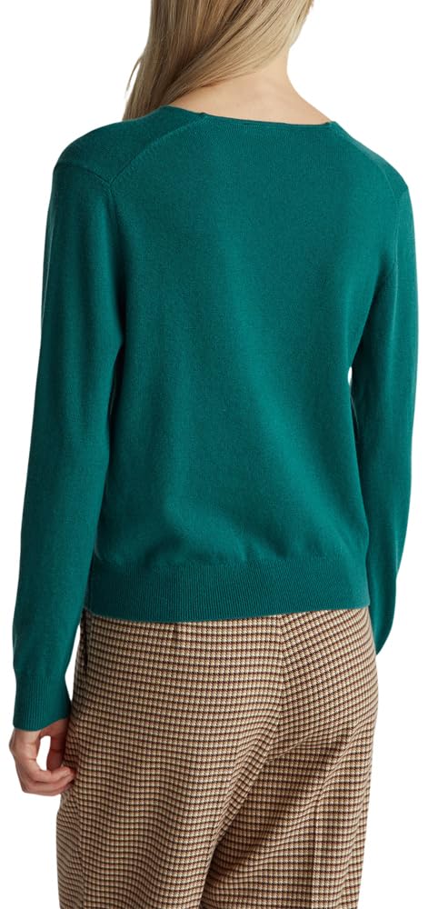 Benetton Maglia 1002d401y Maglione Donna Scollo V