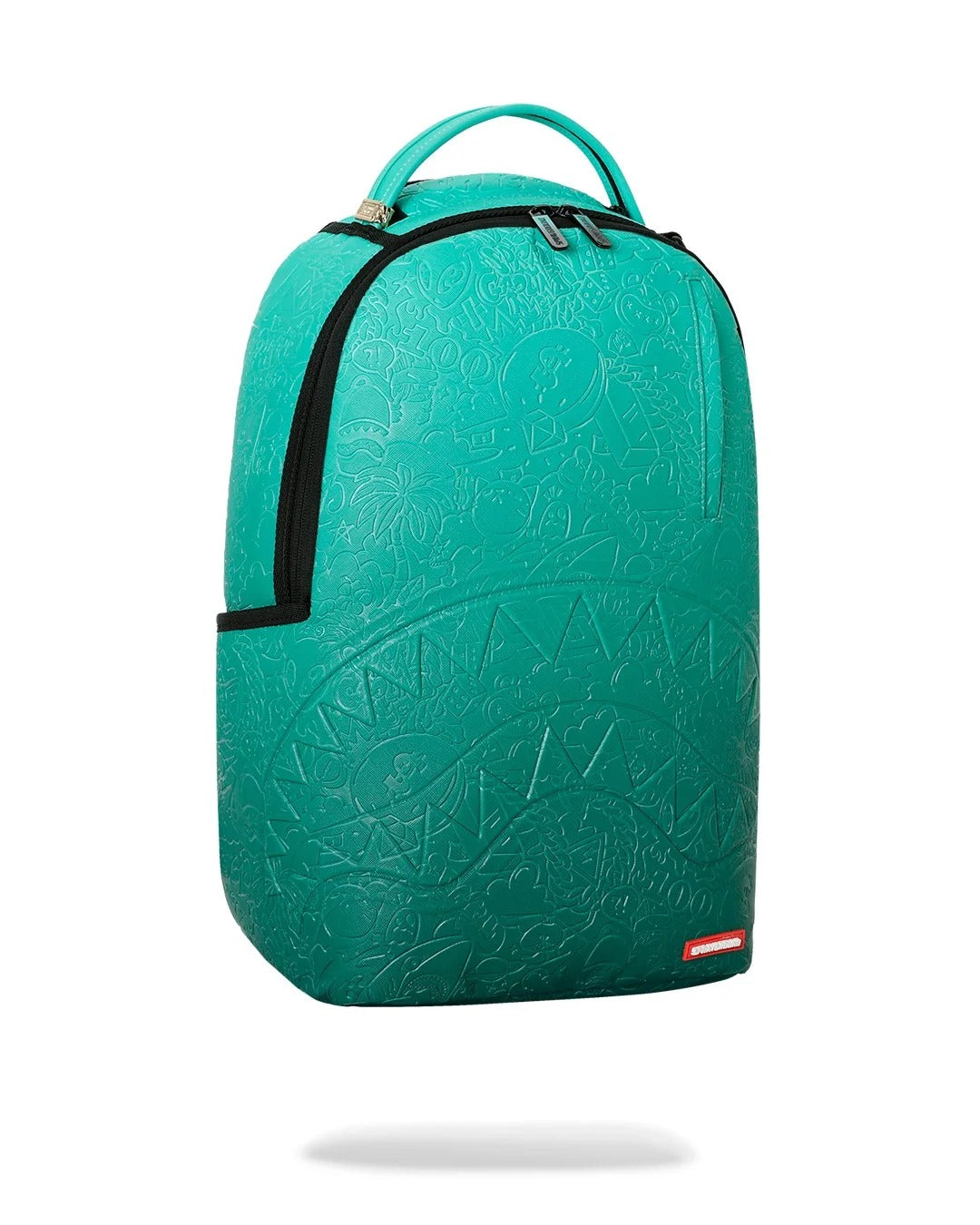 Sprayground Doodle Emboss 910B8789NSZ Zaino Turchese PVC
