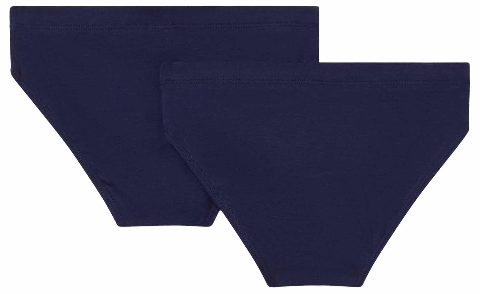 Benetton Intimo Set 2 Slip elastico logo cotone