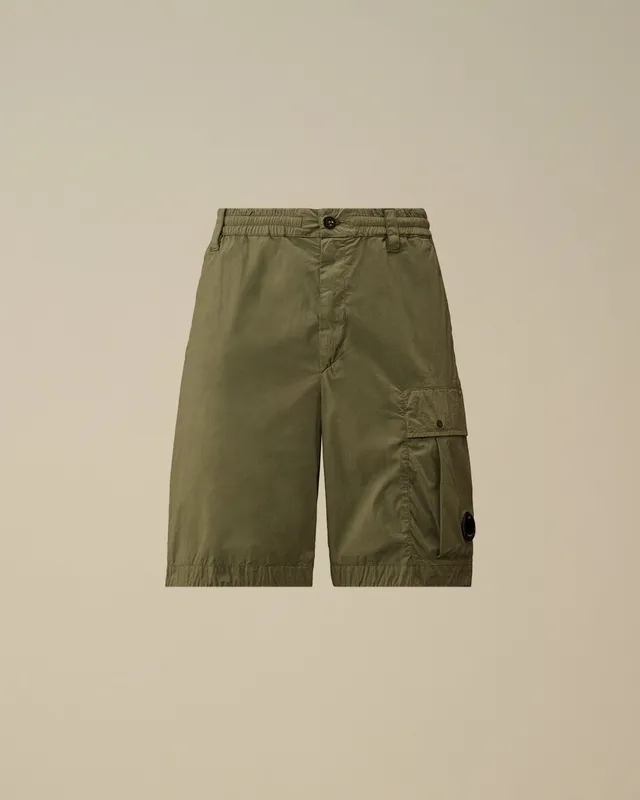 C.P. Company Cargo 20CMBE254A Bermuda verde 50 fili stretch