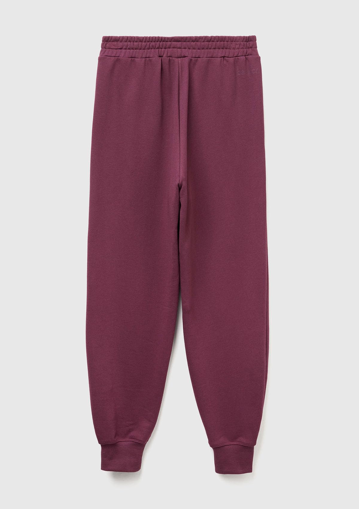 Benetton Pantaloni Donna elasticati regular fit polsino