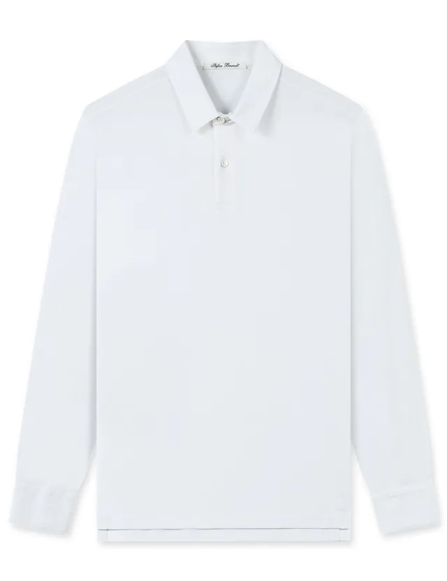 Stefan Brandt LUUK 2 polo manica lunga cotone