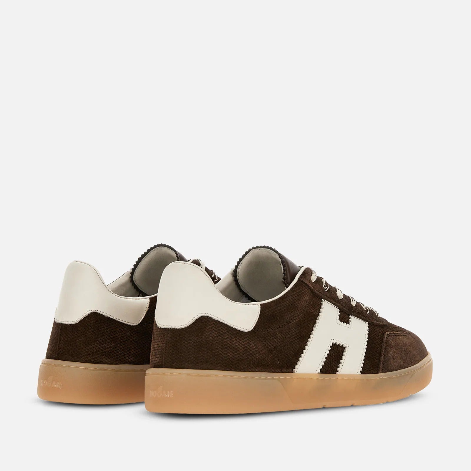 Hogan Cool Sneakers Donna Pelle Marrone