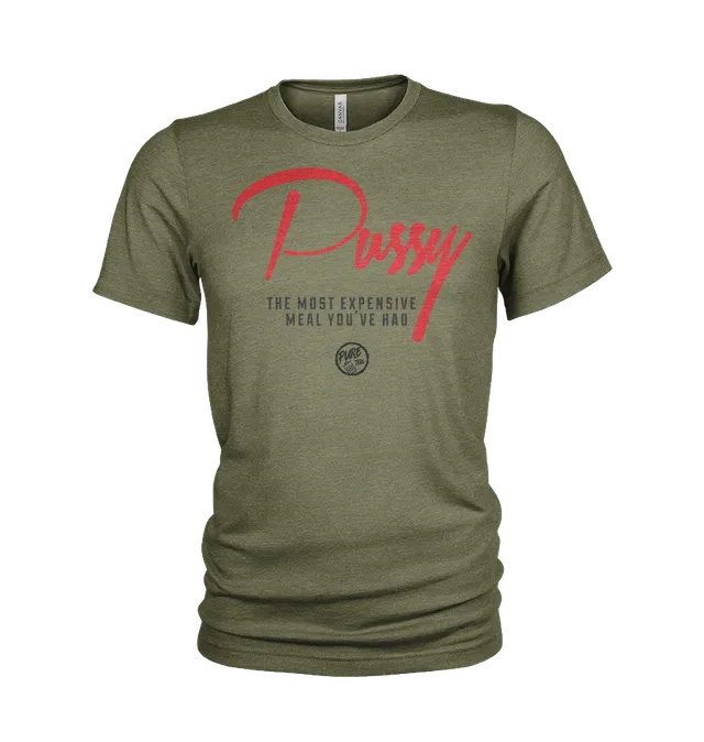 Pure Trash Pussy Most Expensive Meal t-shirt uomo cotone