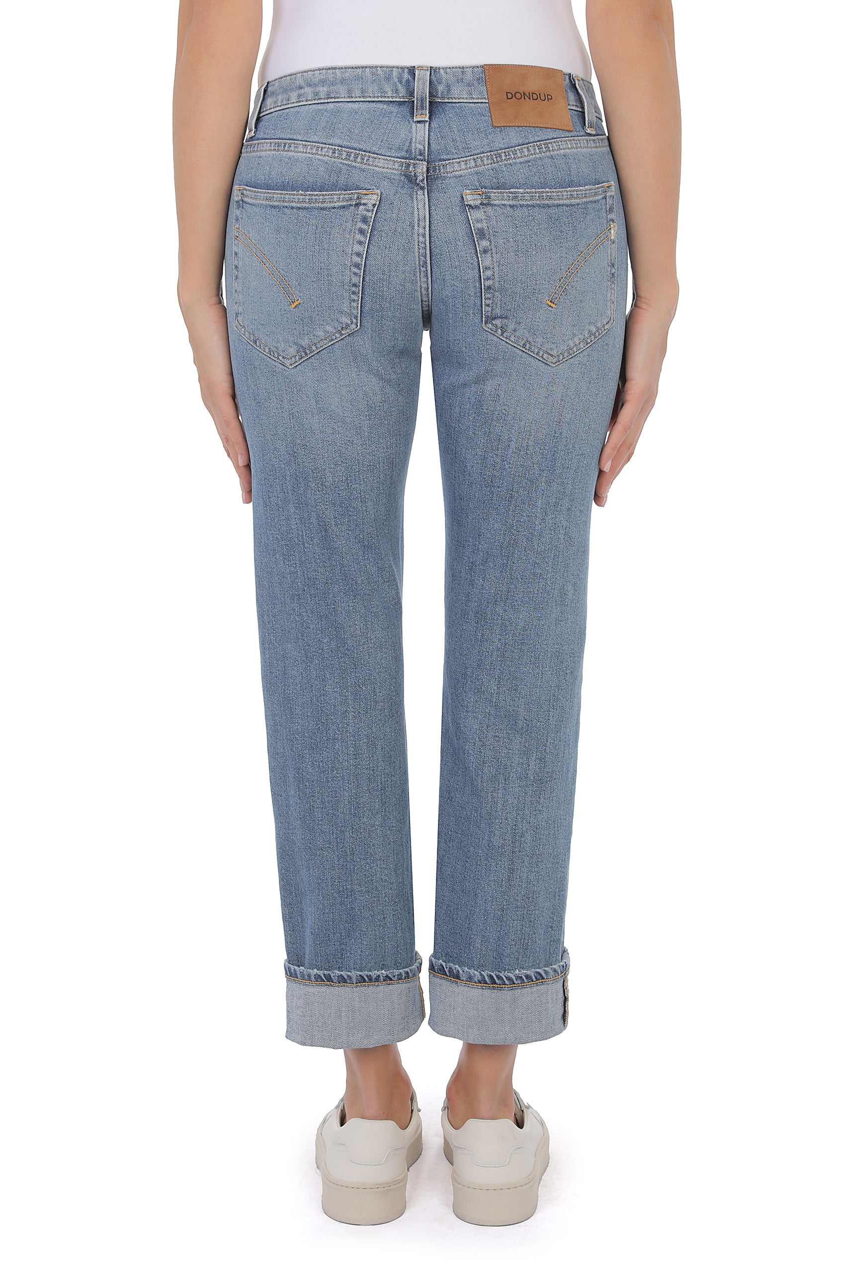 Dondup Coco DP801 DS0406D jeans donna blu chiaro slim