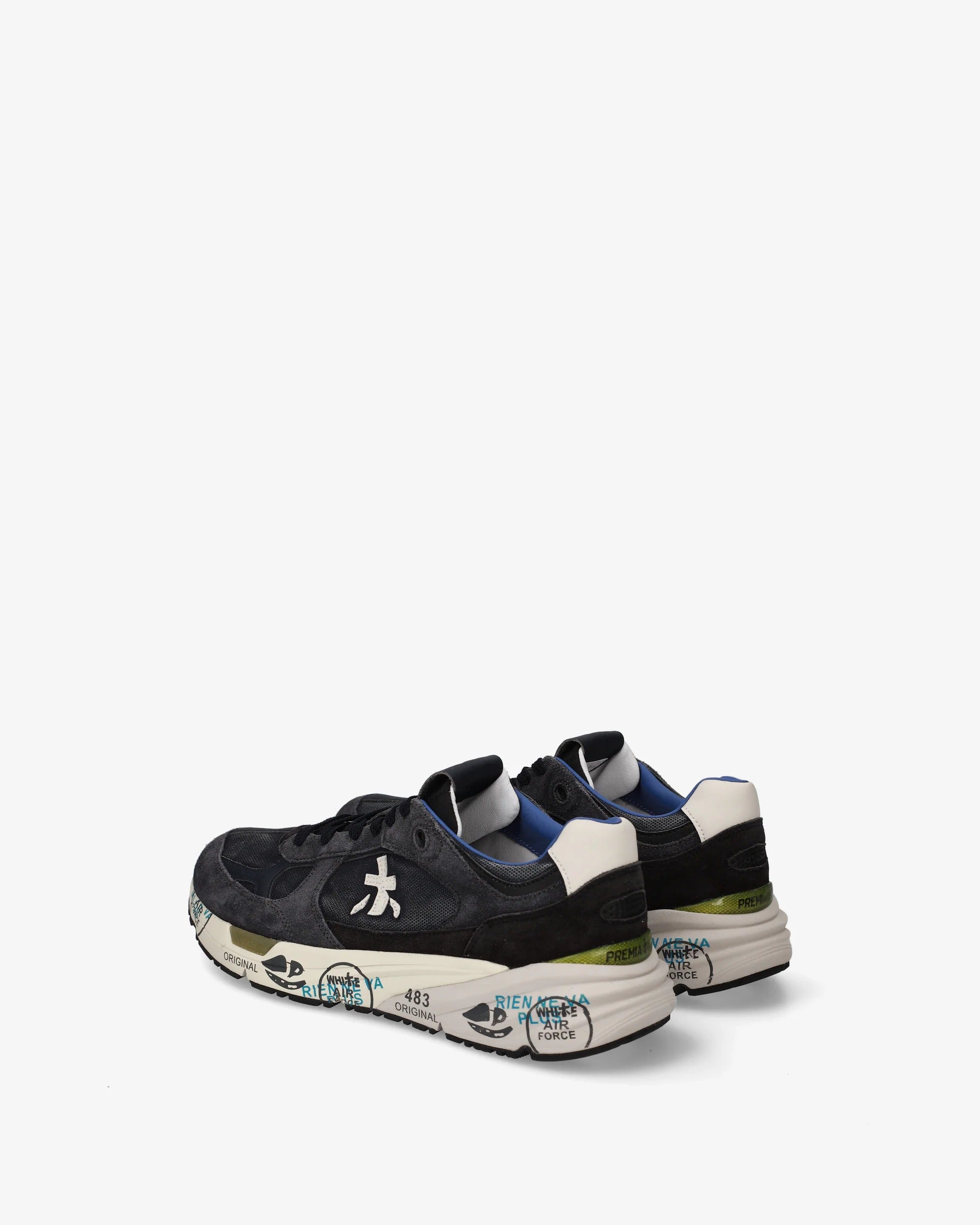 Premiata Mase 8014 sneakers uomo nero pelle