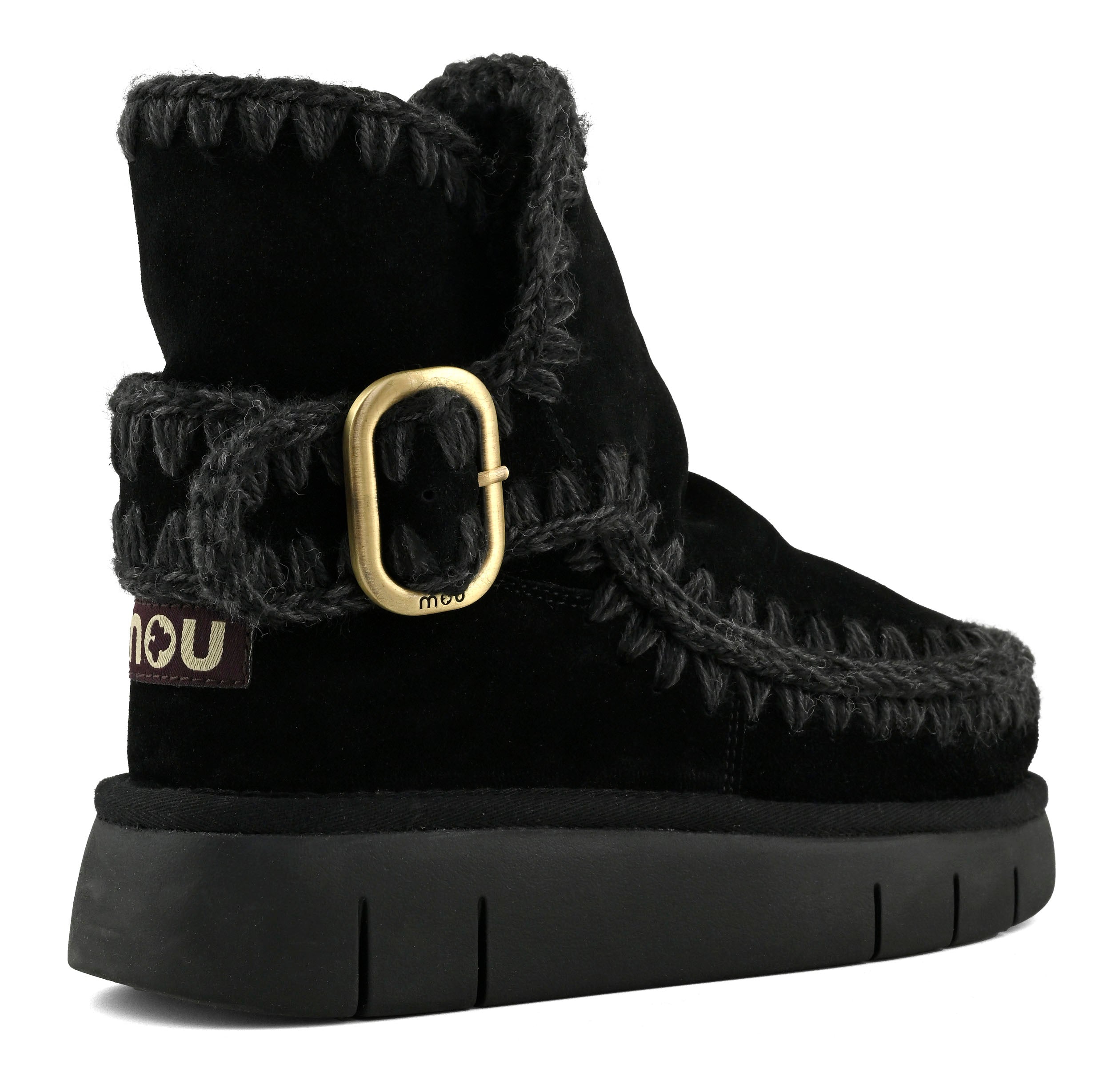 Mou Bounce Boot FW531020A Stivaletto Donna Nero Pelle
