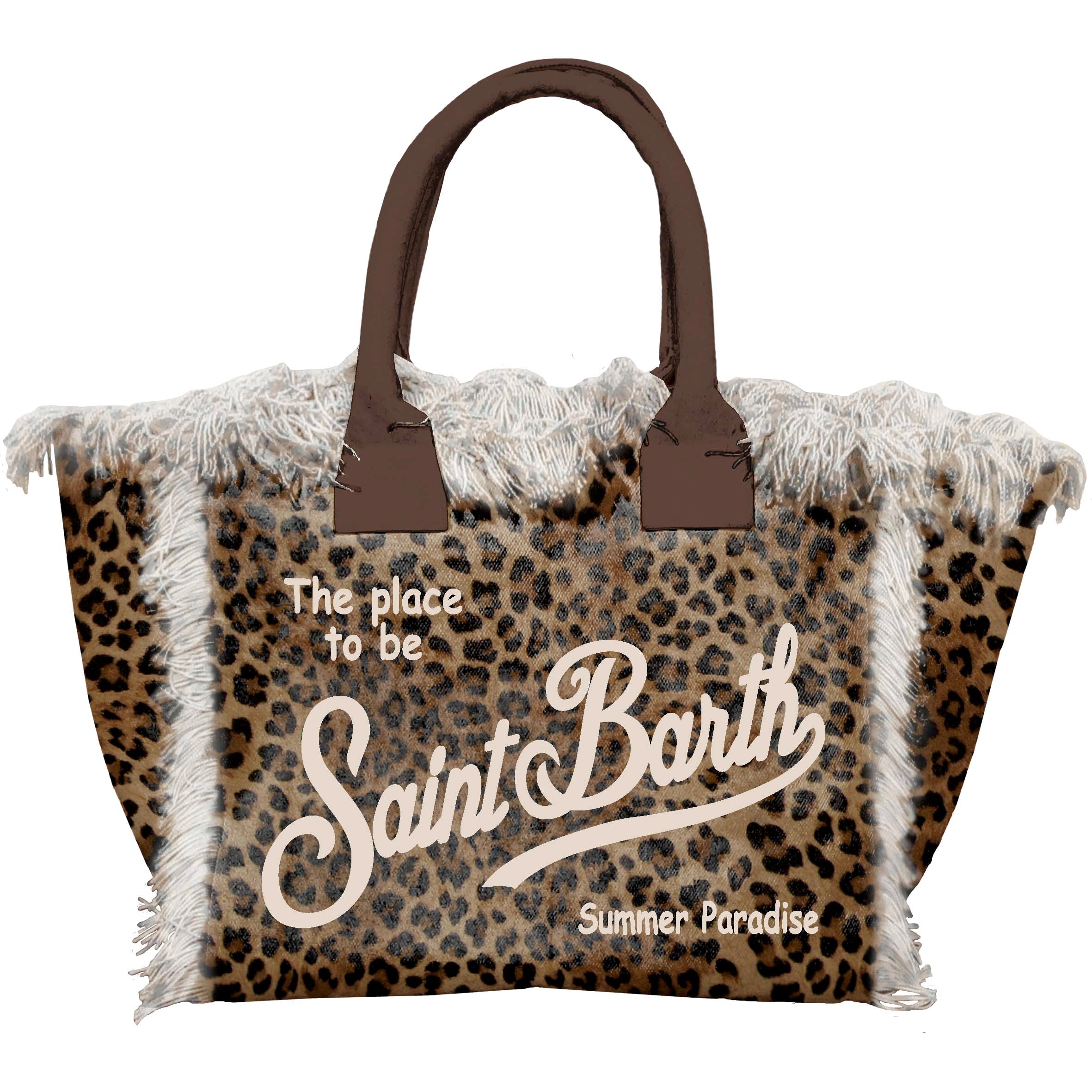 MC2 Saint Barth Vanity 00190L borsa donna sand leopard