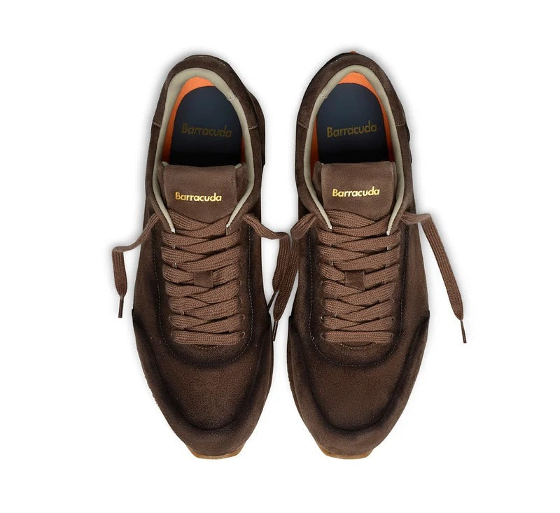 Barracuda BU3645 Sneaker Uomo Marrone Suede