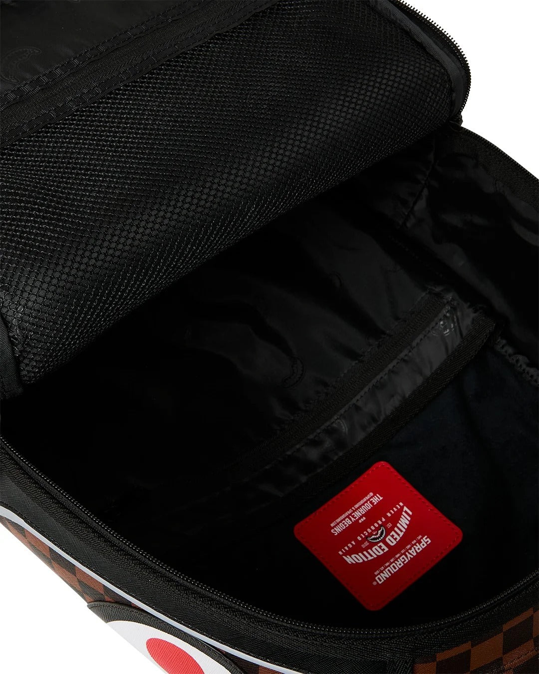 Sprayground Sharks in Paris 910B7409NSZ zaino marrone PVC