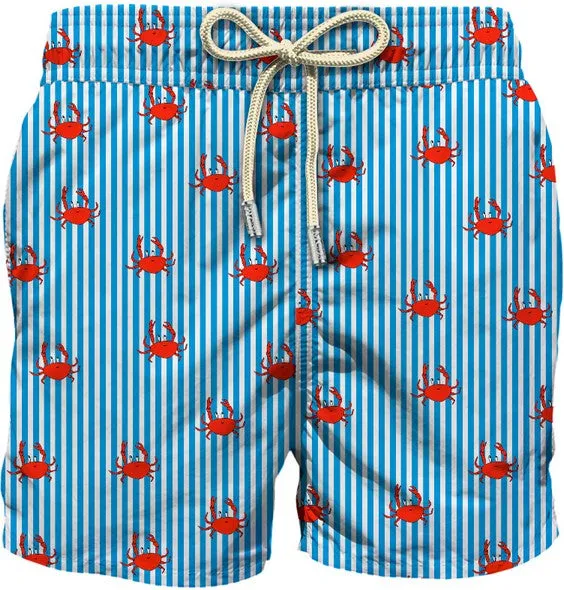 MC2 Saint Barth Lighting Micro Stretch boxer blu granchi