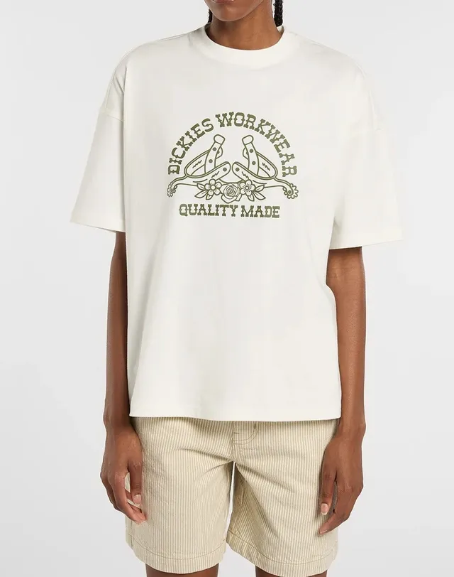 Dickies Bettsville DK0A8838 t-shirt donna airone cotone