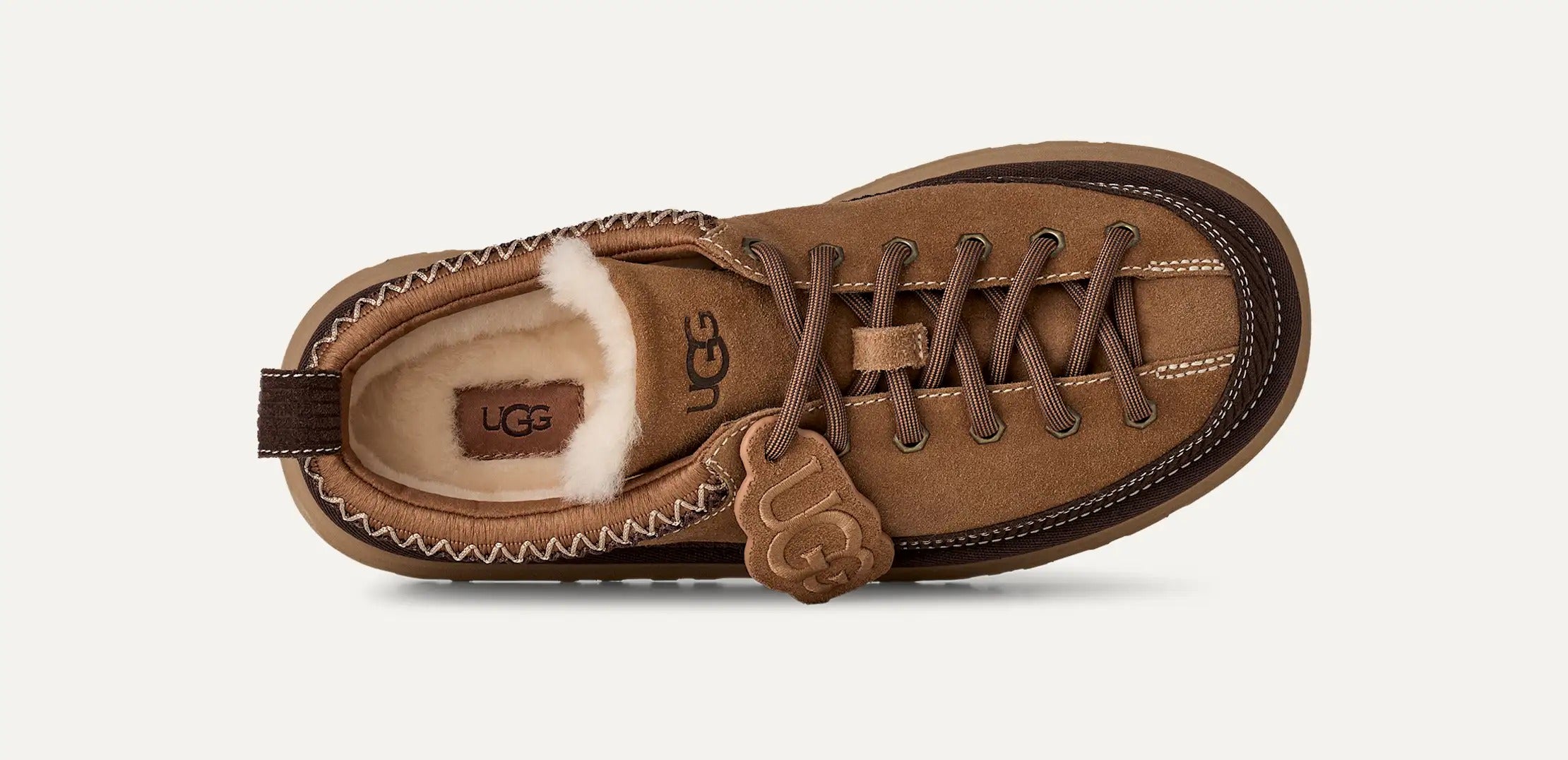 UGG Heritage 1180361 Ciabatta Donna Chestnut Montone