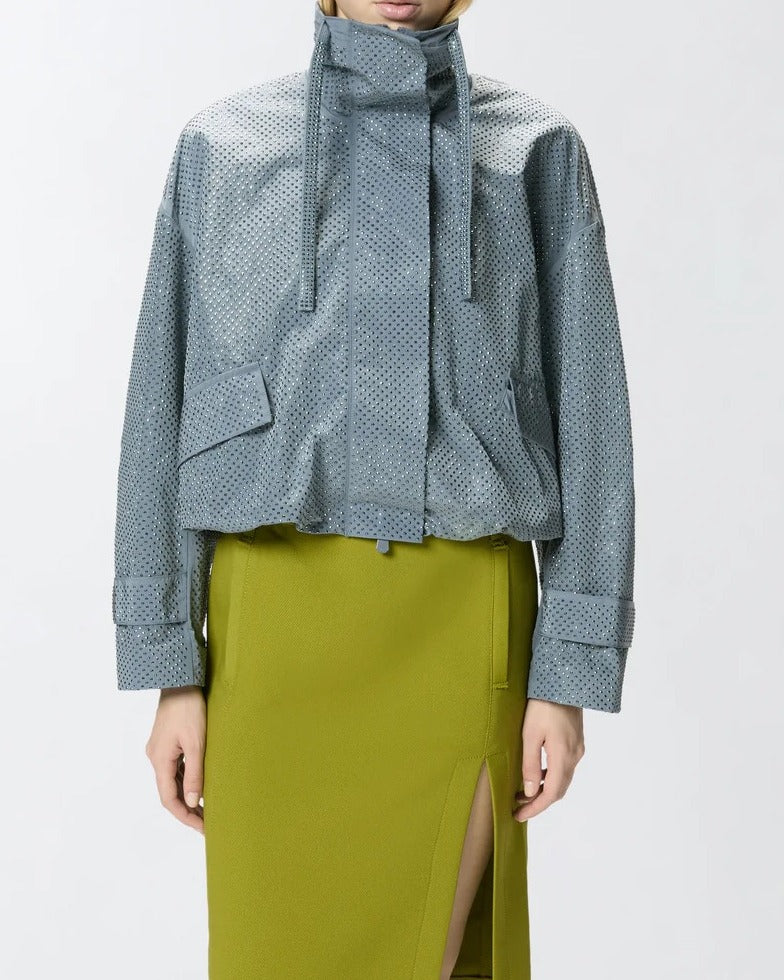 Pinko 106166 A31V Giacca Blouson Donna Grigio