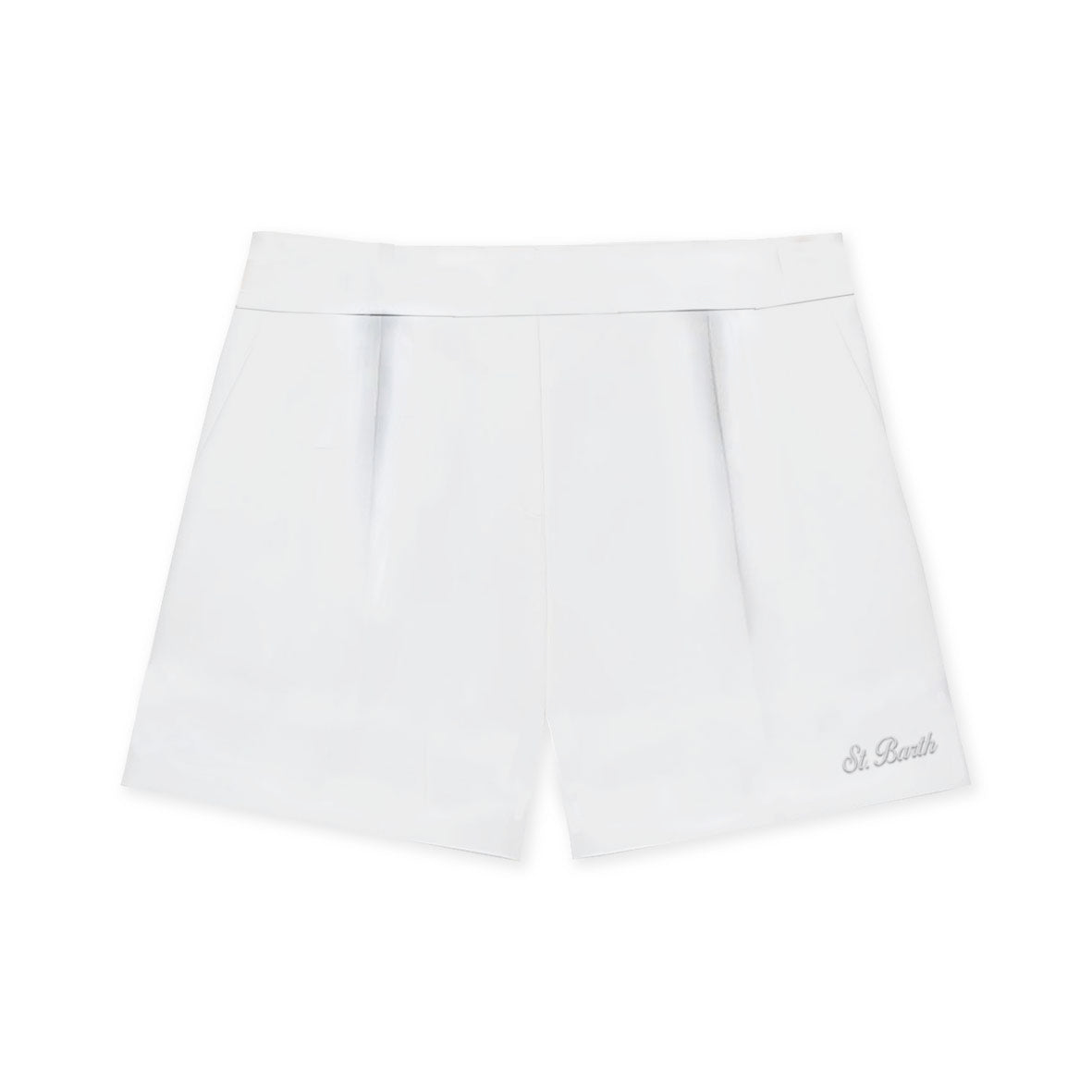 MC2 Saint Barth Amani 01294L Shorts Cotone Bianchi S